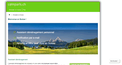Desktop Screenshot of comparis.fr