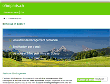 Tablet Screenshot of comparis.fr